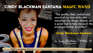 シンディ・ブラックマン・サンタナ (Cindy Blackman Santana)のオリジナルスティック “MAGIC WAND” 発売。